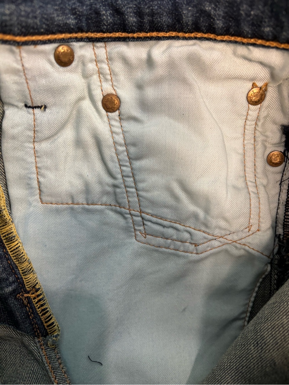 Levi's Men's W 31 L34 Skinny 510 Jeans in Medium Wash Blue - Picture 11 of 12